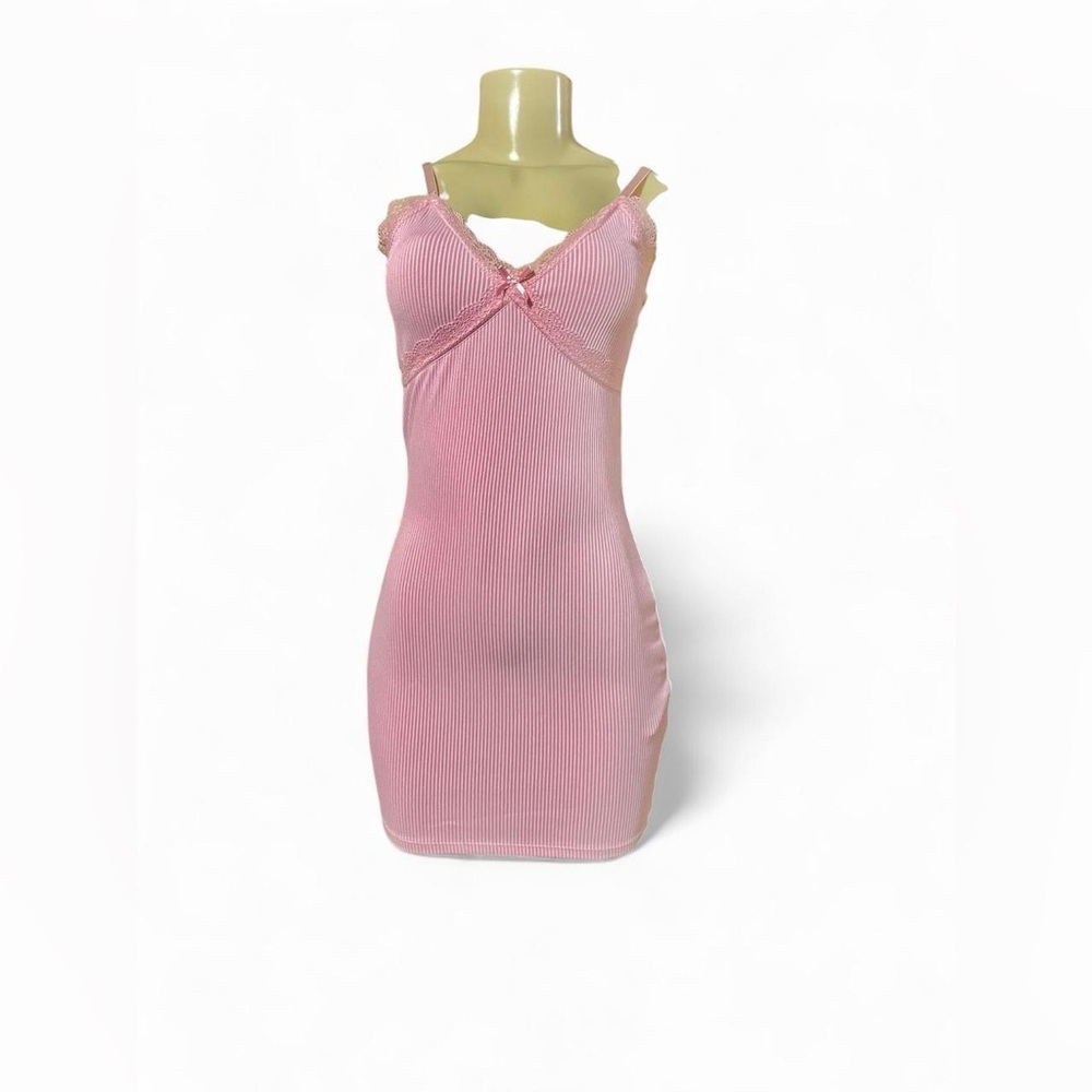 Divided Blush Pink Mini Dress